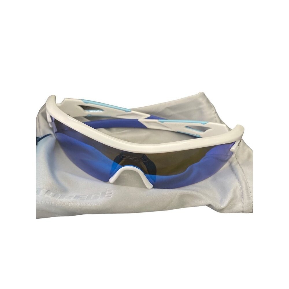 Torege Sports Sunglasses With Interchangeable Lenses & Case